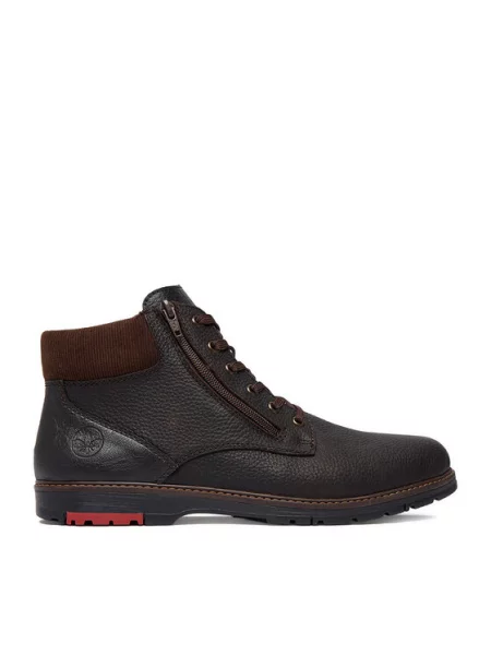 Kotníková obuv Rieker hnědé