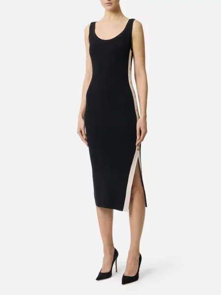 Платье Elisabetta Franchi черное
