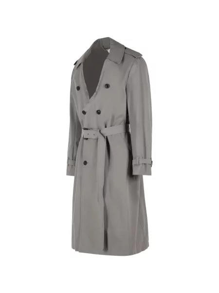 Двуреден тренчкот Maison Margiela сиво