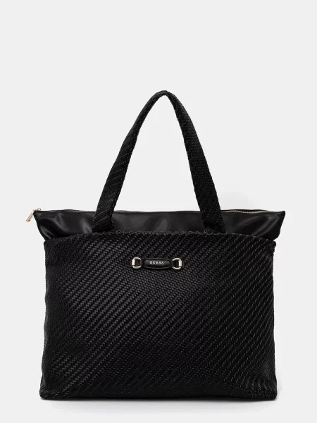 Guess geanta FRANCY negru