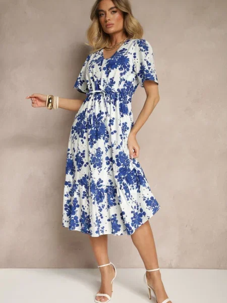 Rochie Velbia albastră