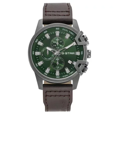 G-STAR Analogové hodinky Function watch hnědá