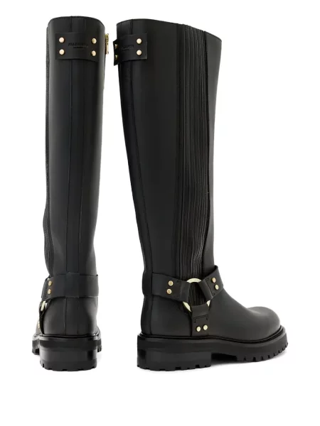 Botine Allsaints din piele negru