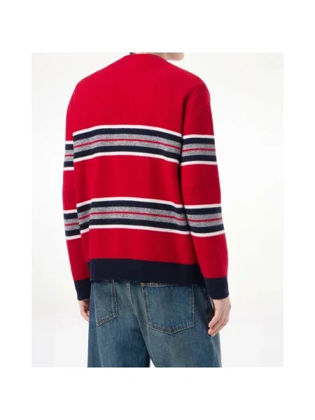 Sweter Iceberg wełniany czerwony