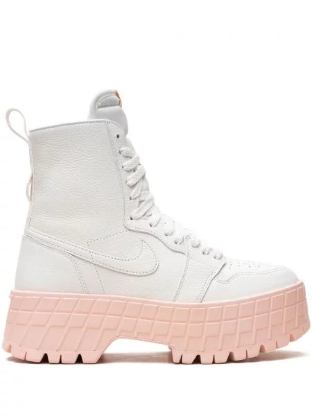 Botine Jordan alb