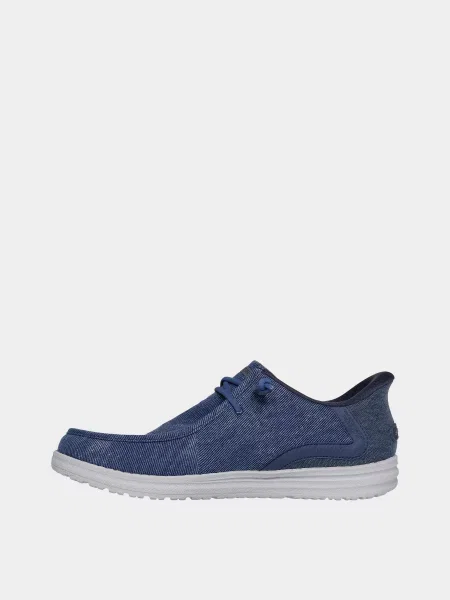 Мокасины Skechers синие