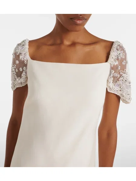 Rochie Valentino din crep alb