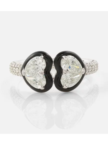 Prstan Kamyen z vzorcem srca