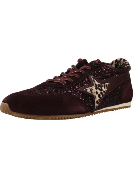 Sneakersy Cetti skórzane czerwone