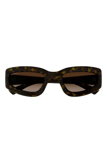 Слънчеви очила Gucci кафяво