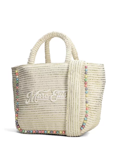 Geantă shopper Marc Ellis alb