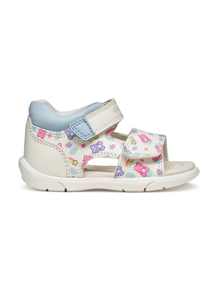 Geox sandály SANDAL ZAPITO bílé
