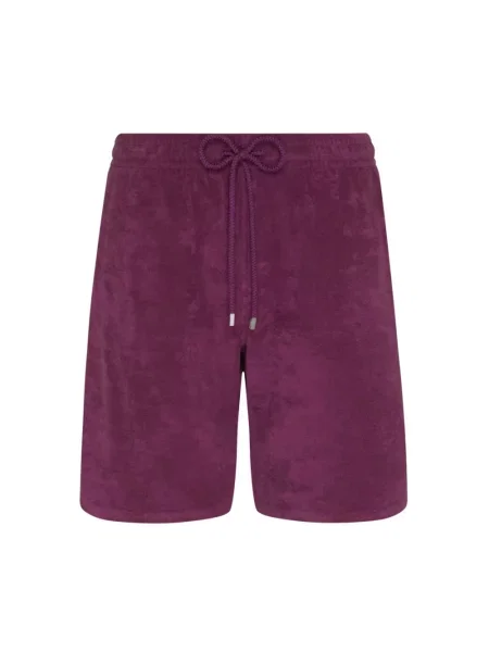 Bermudy Vilebrequin frotte fioletowe