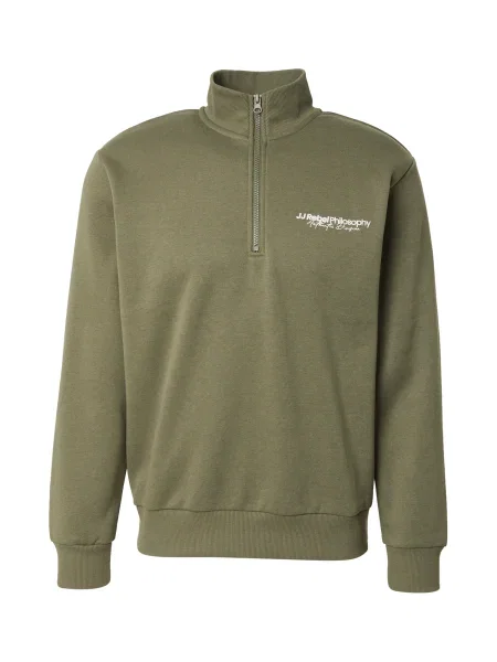 JJ Rebel Mikina JREBZACK olivová biela