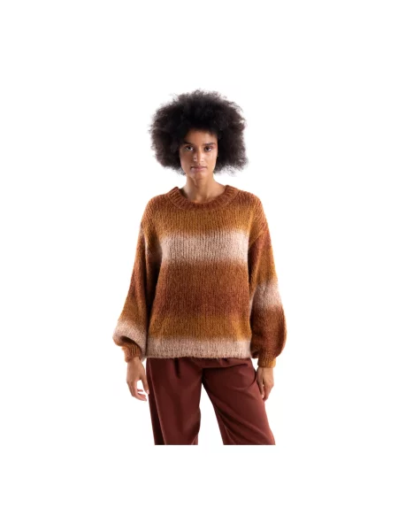 Sweter H2o wełniany brązowy