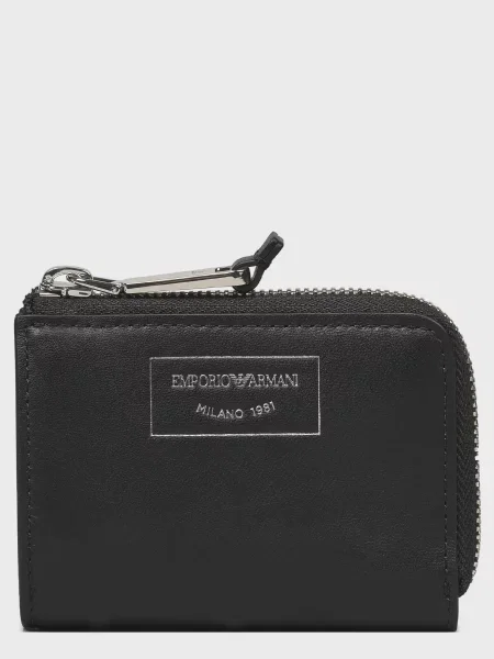 Кошелек Emporio Armani черный