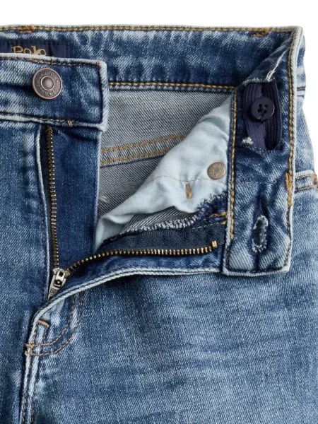 Jeansy dzwony dziecięce Polo Ralph Lauren niebieskie