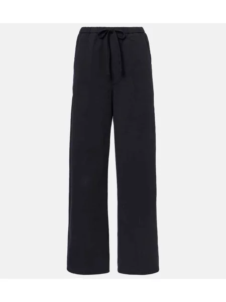 Ľanové nohavice Citizens Of Humanity modrá