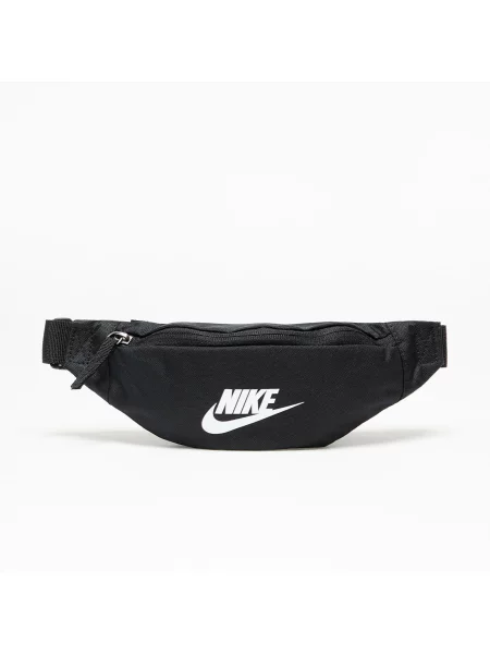 Torebka Nike Heritage Waistpack Black/ Black/ White Universal biała