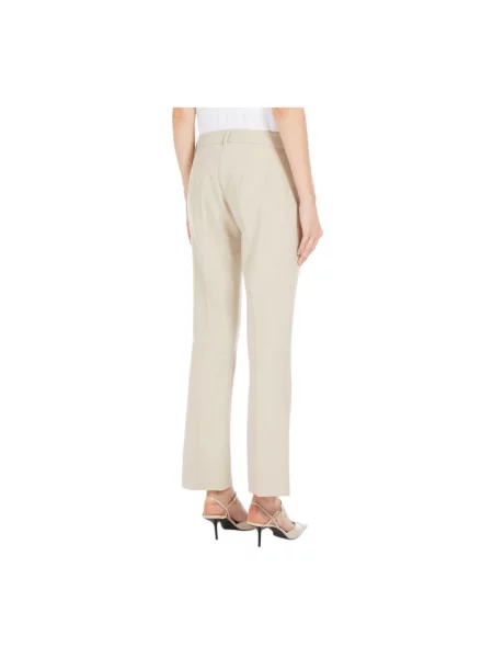 Spodnie Max Mara Studio beżowe
