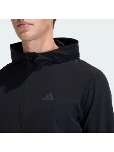Adidas Pulóver Workout fekete