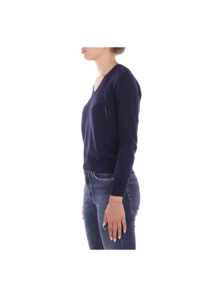 Sweter Lacoste niebieski