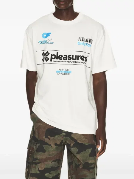 Tricou Pleasures alb
