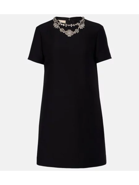 Rochie Valentino de lână negru