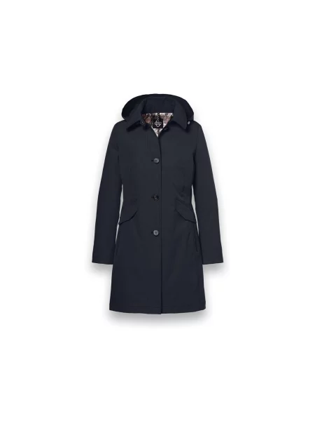 Palton District albastru