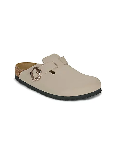 Natikači Birkenstock Boston Flower Buckle S bež
