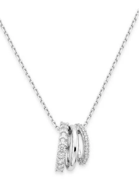 Swarovski Ogrlica Hyperbola Srebrna