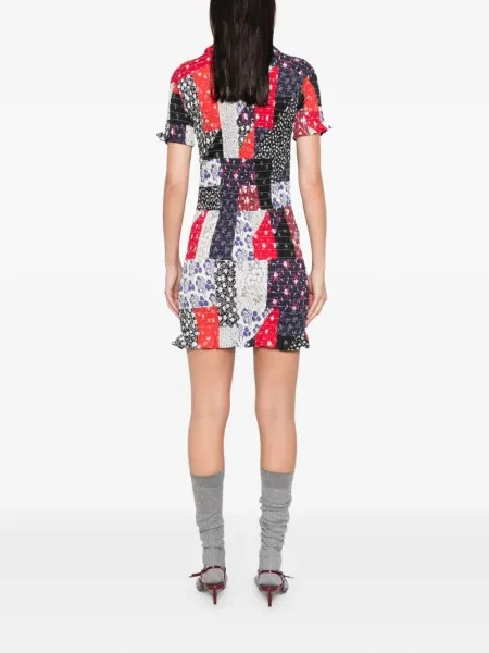Rochie mini Miu Miu de costum albastru