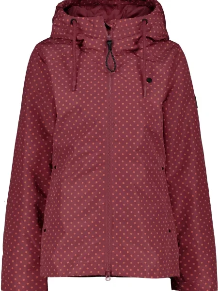Alife & kickin Geacă de primăvară-toamnă AKLilou cranberry roșu