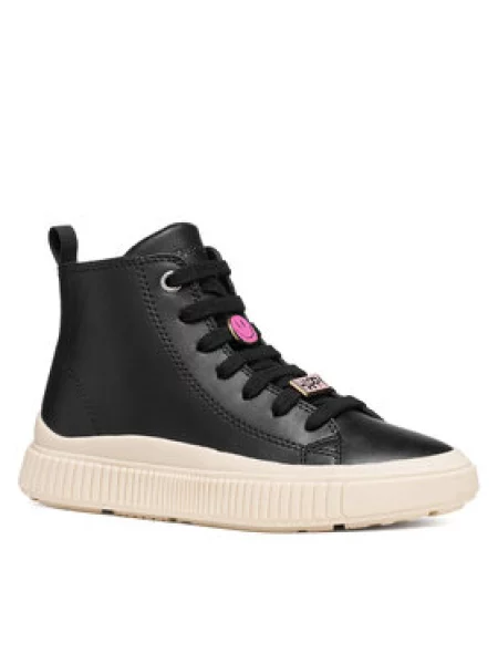 Geox Sportcipők J Laquinny Girl M fekete