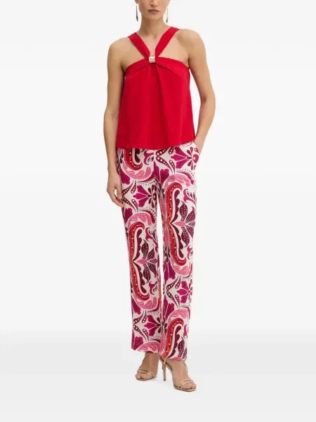 Pantaloni Morgan cu imagine cu model paisley