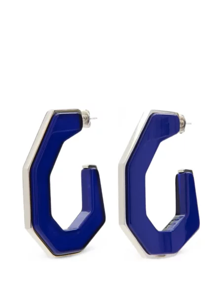 Cercei Isabel Marant cu imprimeu geometric
