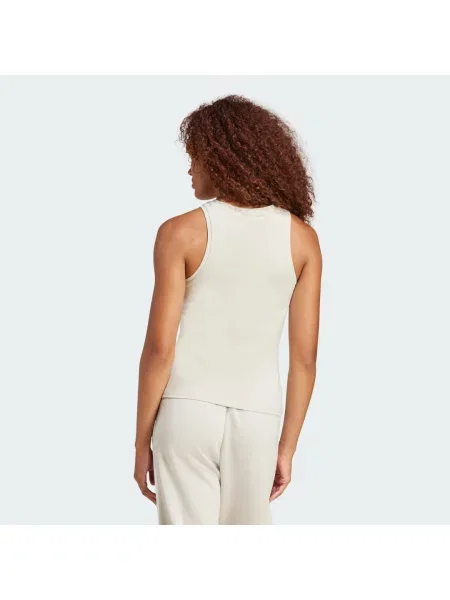 Koszulka Essentials Linear Slim Cotton Tank biała