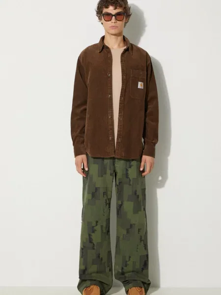 Широкие брюки Marcelo Burlon