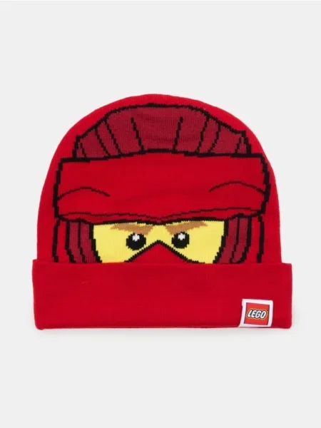 Sinsay Čepice beanie Lego Ninjago červená