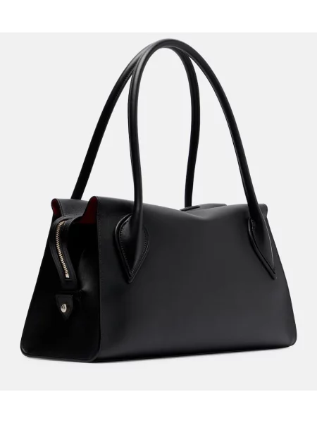 Geanta de piele Christian Louboutin din piele negru