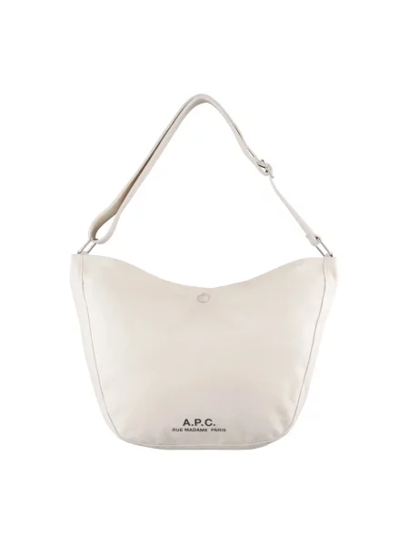 A.P.C. torebka Besace Journal beżowy