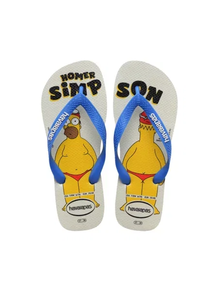 Japonki Havaianas białe