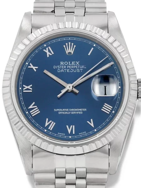 Часовник Rolex синьо