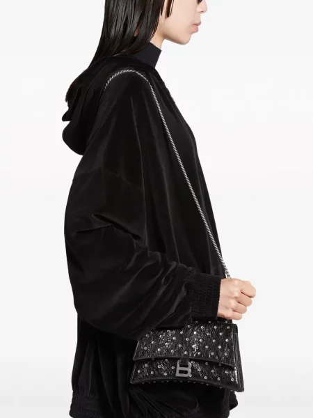 Malá kabelka Balenciaga Crush černá