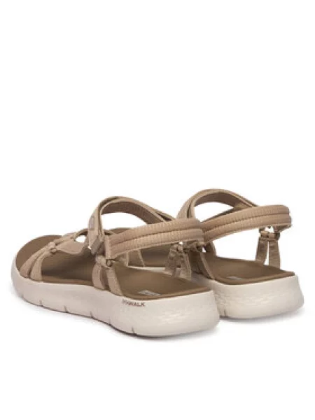 Szandál Skechers GO WALK FLEX SANDAL bézs