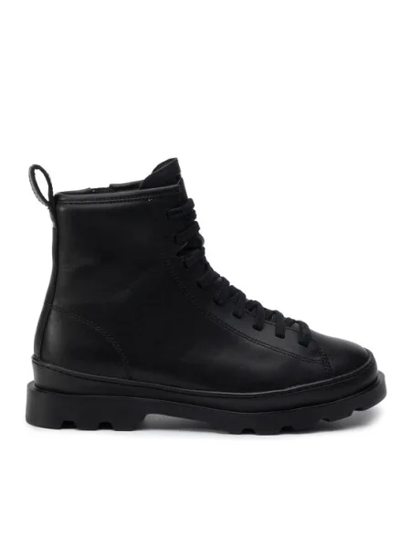 Botine Camper cu șireturi negru