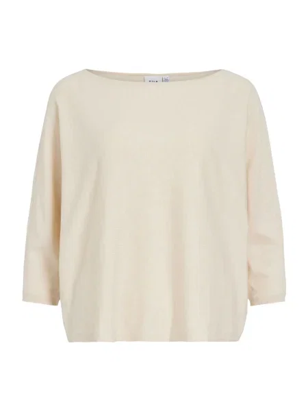 VILA Pulover VIMALU crem