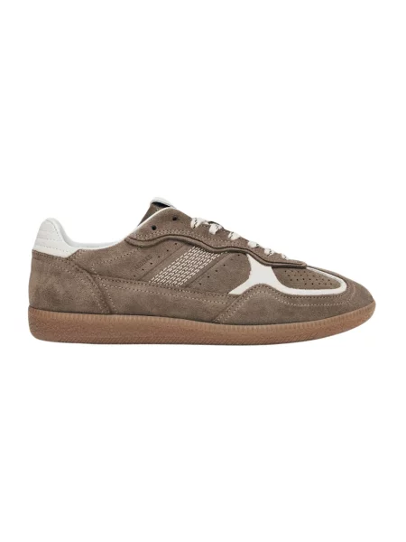 Sneakersy Alohas skórzane brązowe