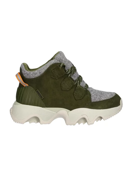 Sneakersy Sorel skórzane zielone