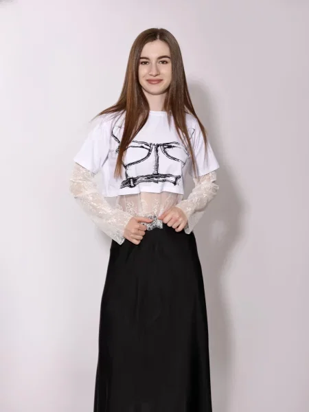 Футболка Lumo белая